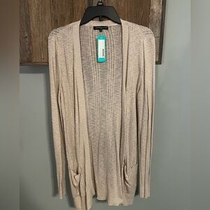 Luna lightweight ribbed cardigan